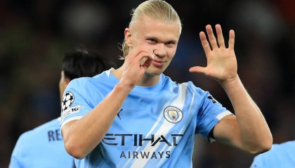 哈兰德欧冠50球史上第一快 瓜帅:他能破C罗140球纪录