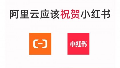 阿里云应该祝贺小红书