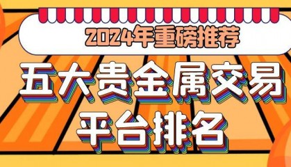 2024年重磅推荐：国内五大贵金属交易平台官网排名