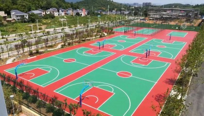 丙烯酸球场多少钱一平方新国标多少钱