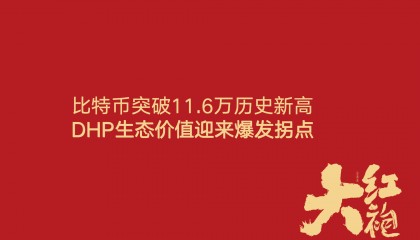 比特币突破11.6万美金历史新高,DHP生态价值迎来爆发拐点