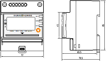 安科瑞预付费电能计量表功能及介绍