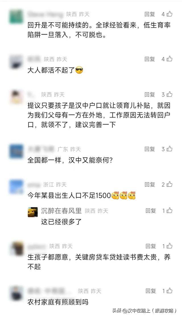 2035年汉中人口会跌破300万吗？