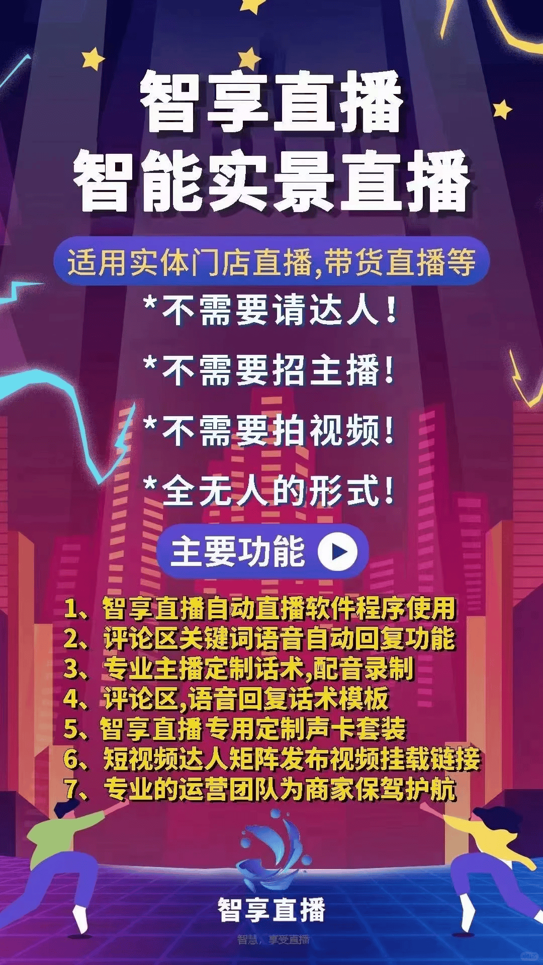 智享AI直播三代:源头工厂直供,源码开发+OEM定制+指定官网 全场景全平台覆盖 揭开新一代直播革命!